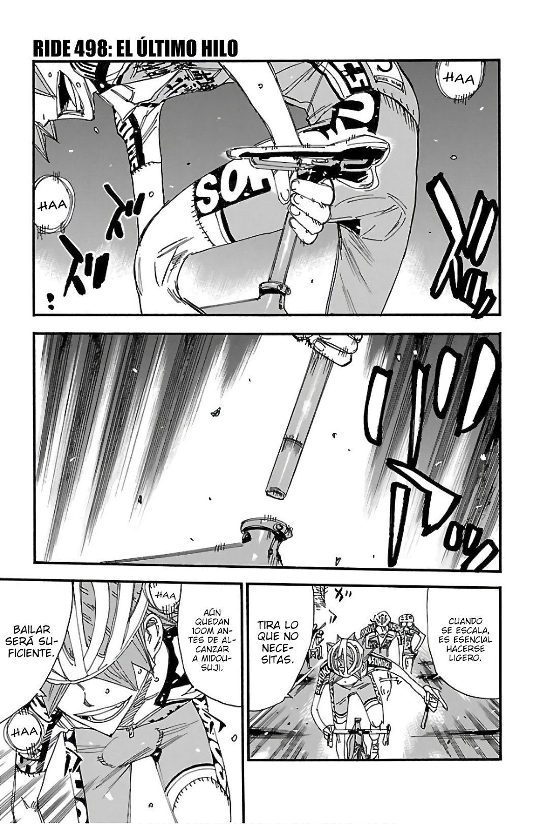 Yowamushi Pedal Capitulo 498: El último hilo página 2