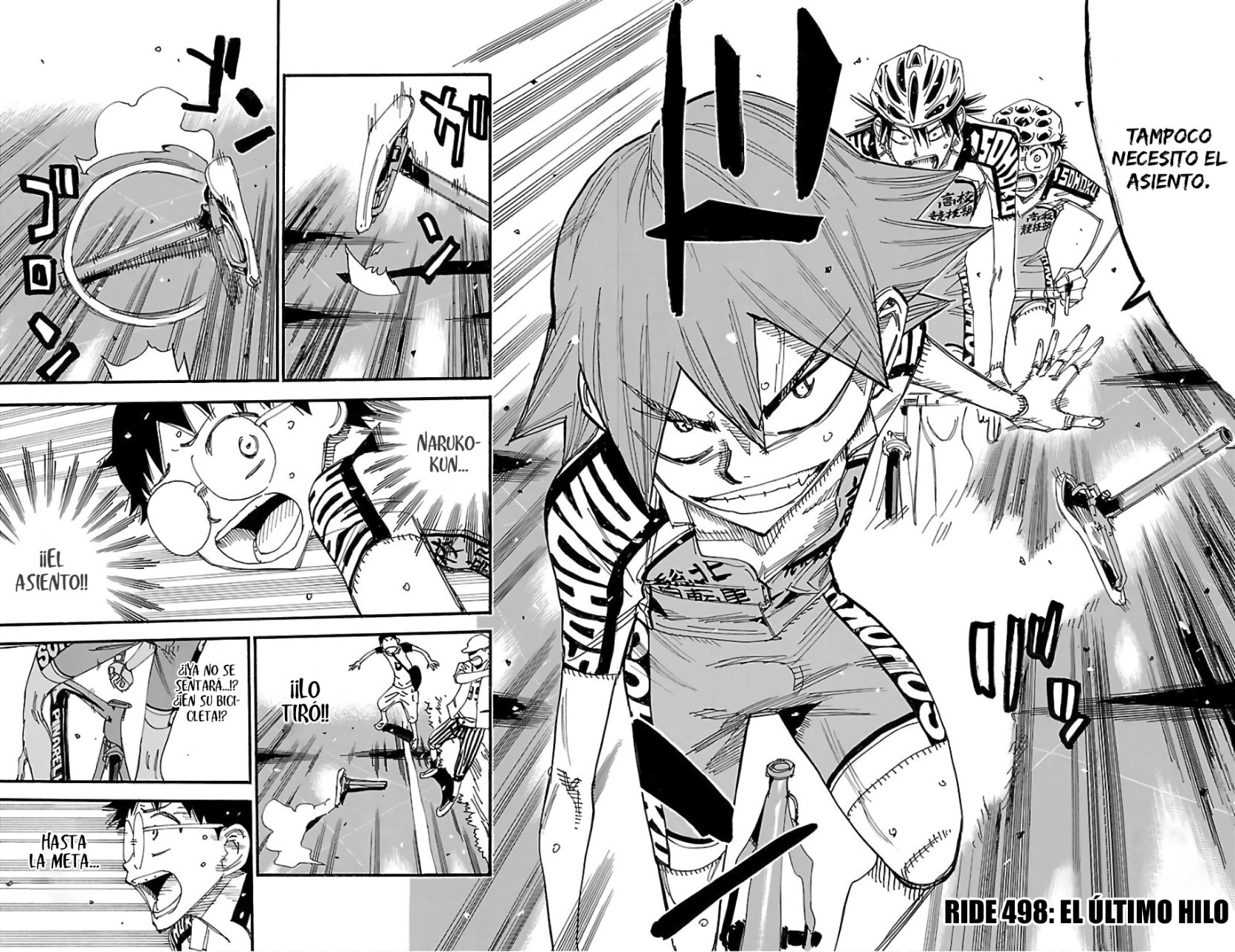 Yowamushi Pedal Capitulo 498: El último hilo página 3