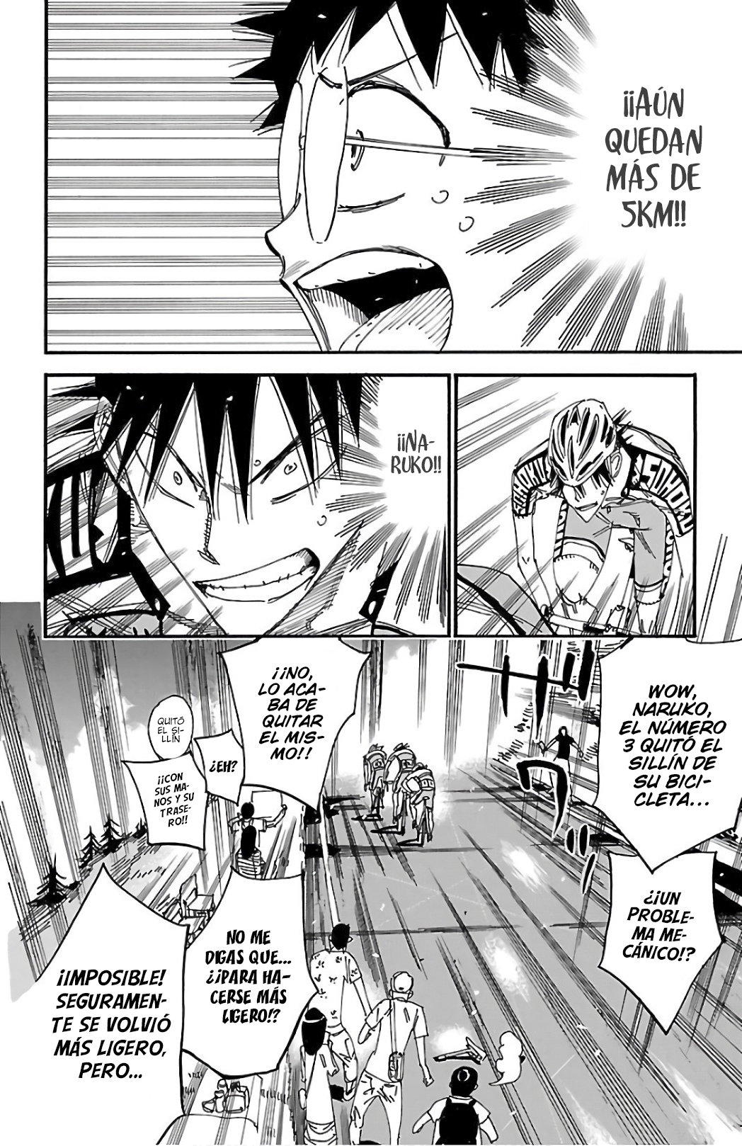 Yowamushi Pedal Capitulo 498: El último hilo página 4