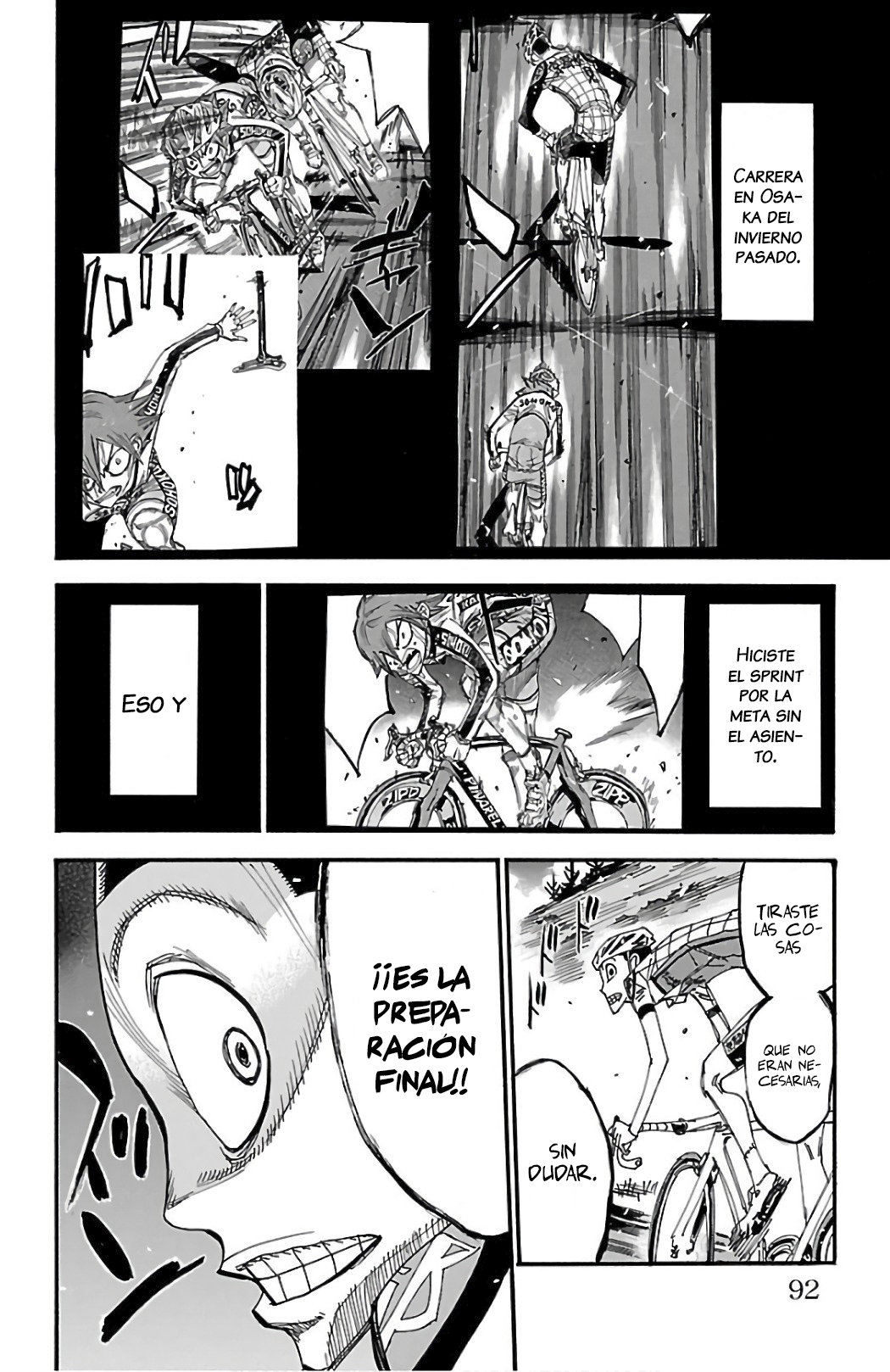 Yowamushi Pedal Capitulo 498: El último hilo página 6