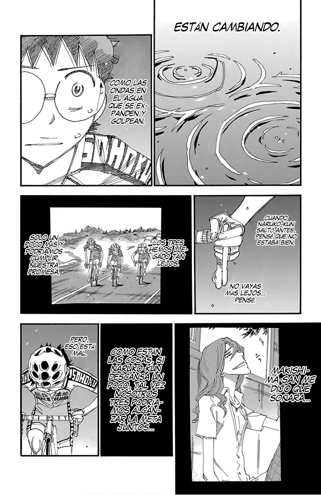 Yowamushi Pedal Capitulo 499: Tira todo página 10