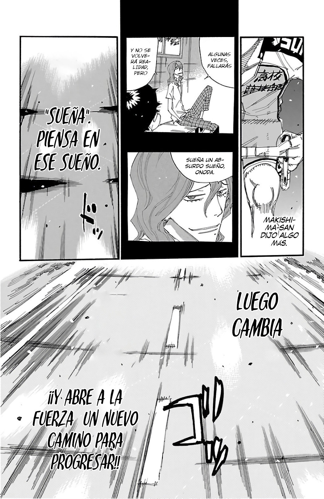 Yowamushi Pedal Capitulo 499: Tira todo página 12