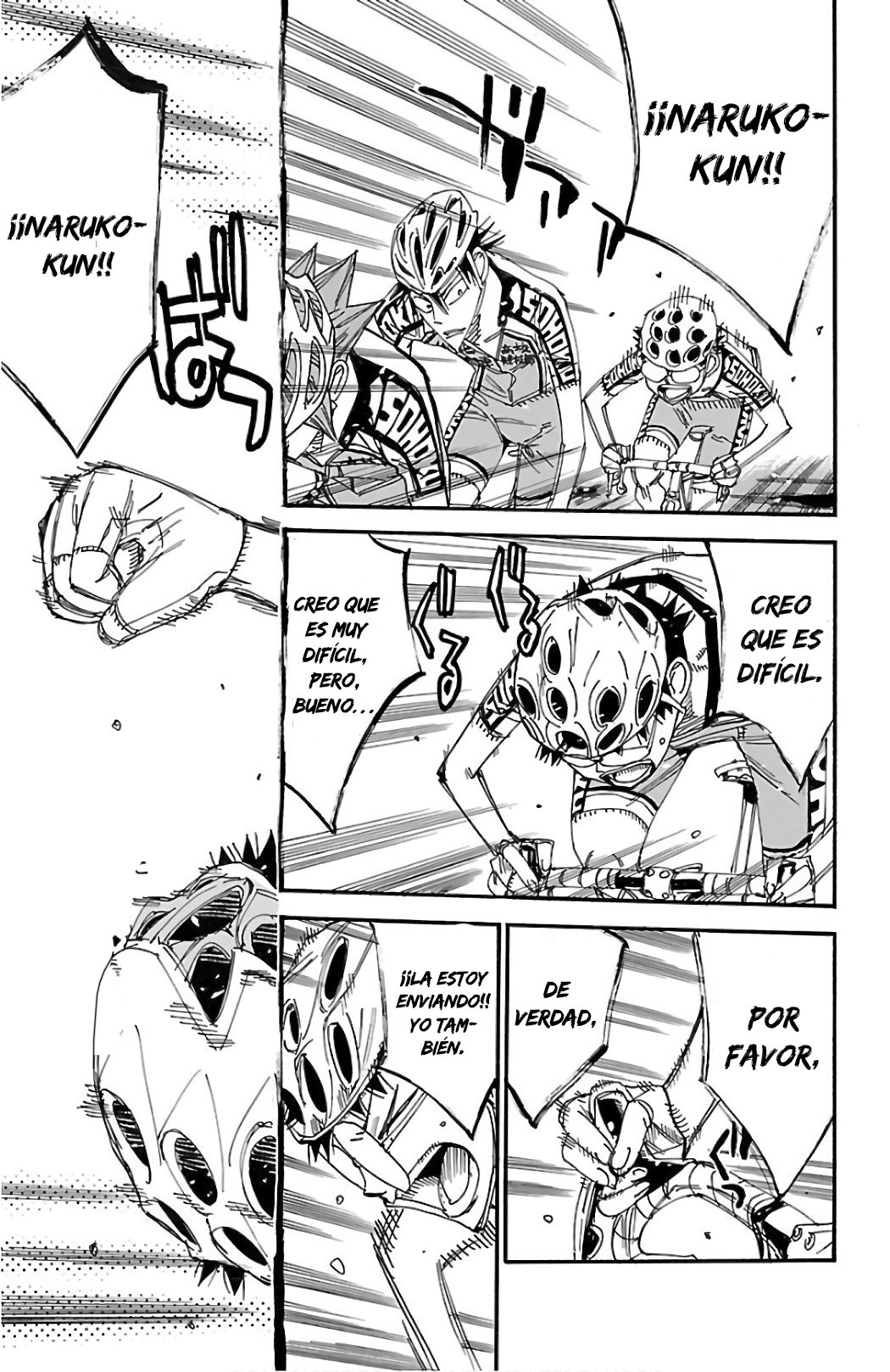 Yowamushi Pedal Capitulo 499: Tira todo página 13