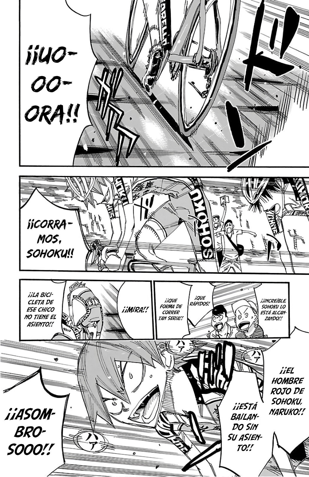 Yowamushi Pedal Capitulo 499: Tira todo página 15