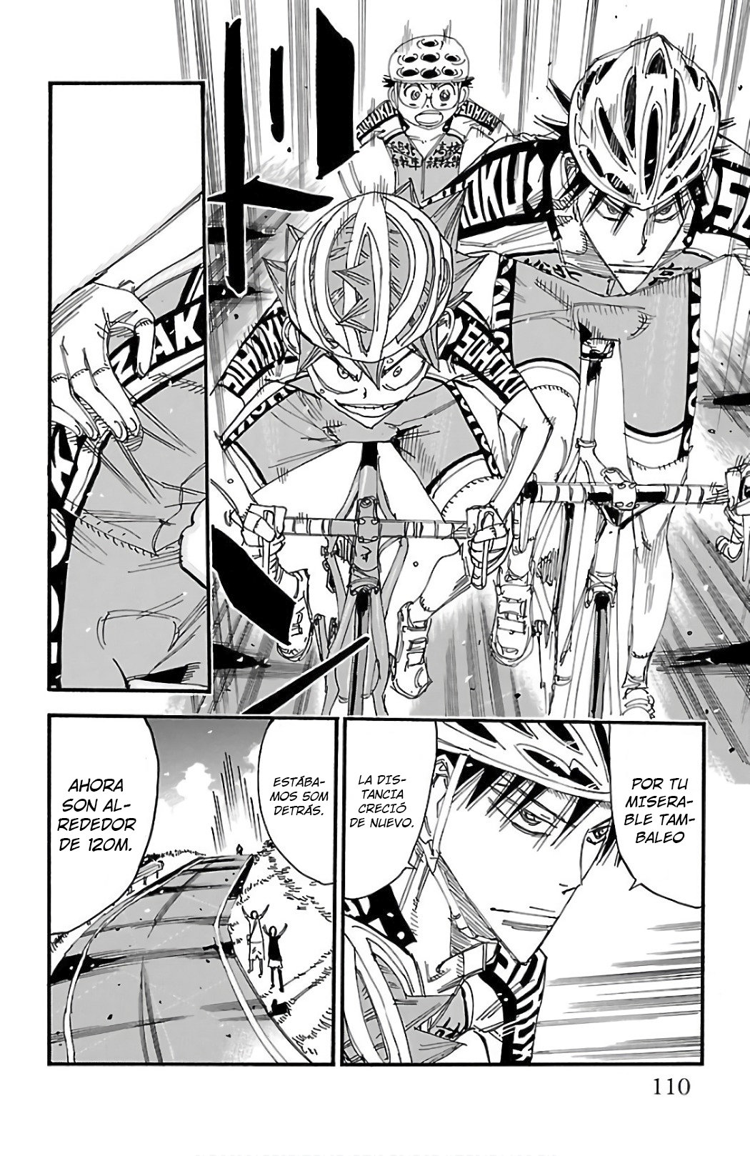Yowamushi Pedal Capitulo 499: Tira todo página 4