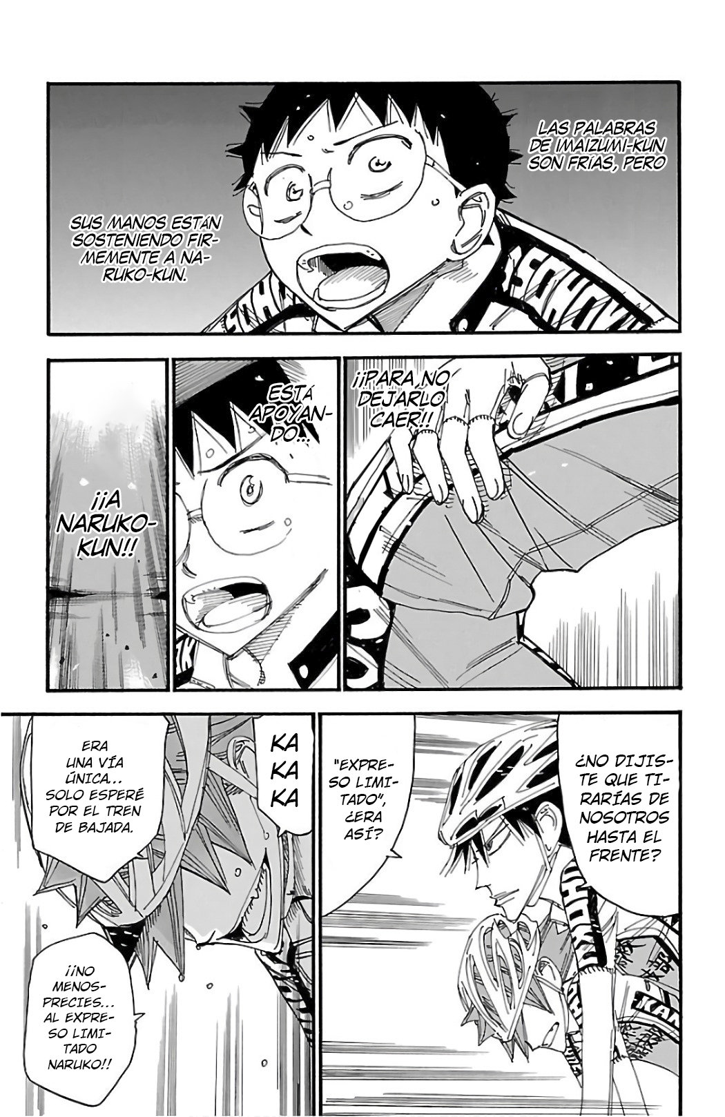 Yowamushi Pedal Capitulo 499: Tira todo página 5