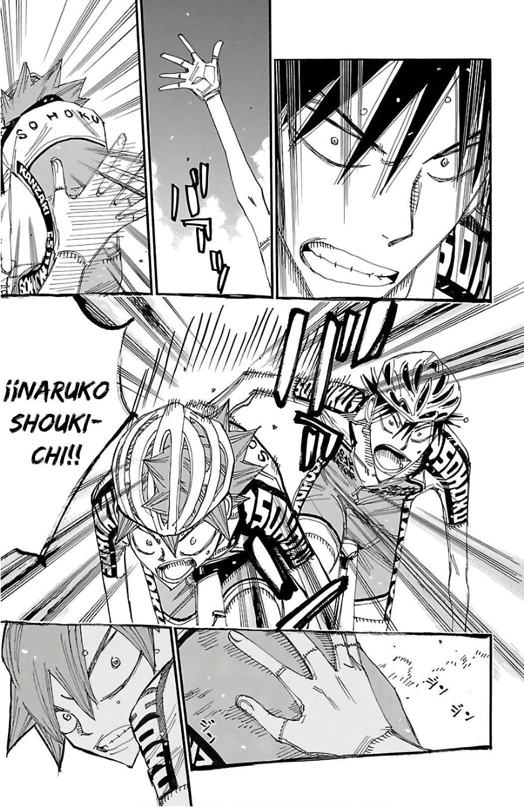 Yowamushi Pedal Capitulo 499: Tira todo página 7
