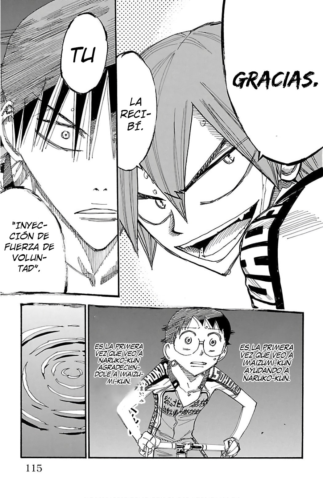 Yowamushi Pedal Capitulo 499: Tira todo página 9
