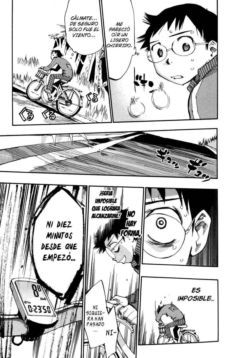 Yowamushi Pedal Capitulo 5: ¡No hay manera de que pueda ponerse al día! página 11