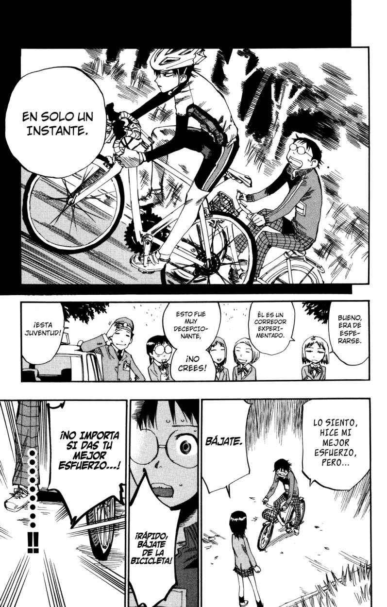 Yowamushi Pedal Capitulo 5: ¡No hay manera de que pueda ponerse al día! página 16