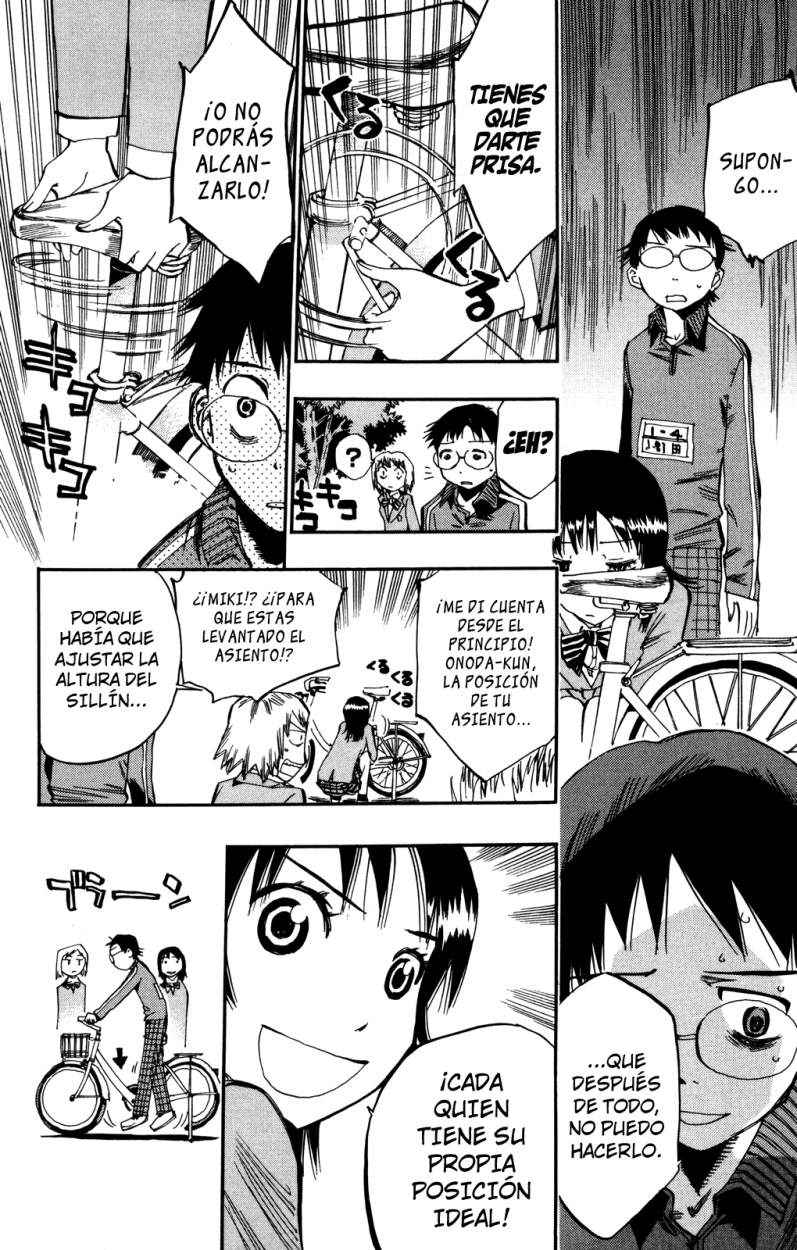 Yowamushi Pedal Capitulo 5: ¡No hay manera de que pueda ponerse al día! página 17