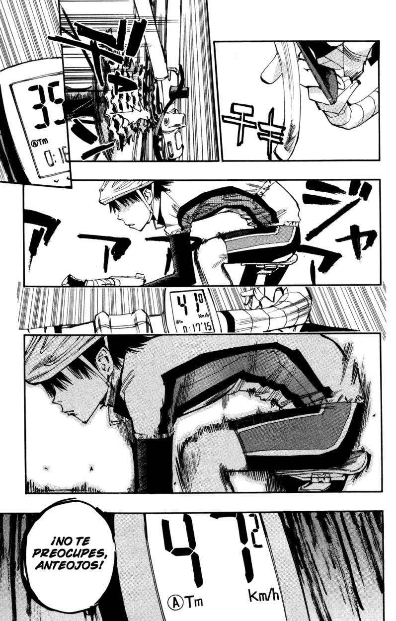 Yowamushi Pedal Capitulo 5: ¡No hay manera de que pueda ponerse al día! página 4
