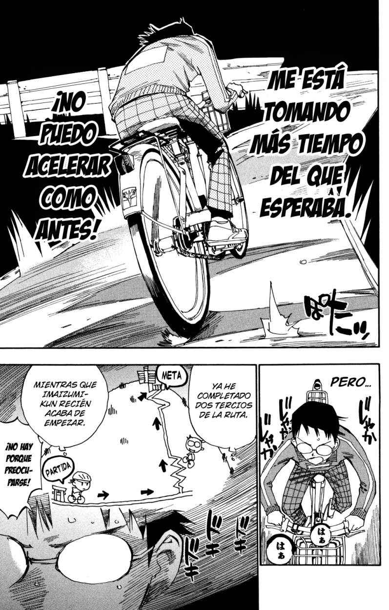 Yowamushi Pedal Capitulo 5: ¡No hay manera de que pueda ponerse al día! página 7