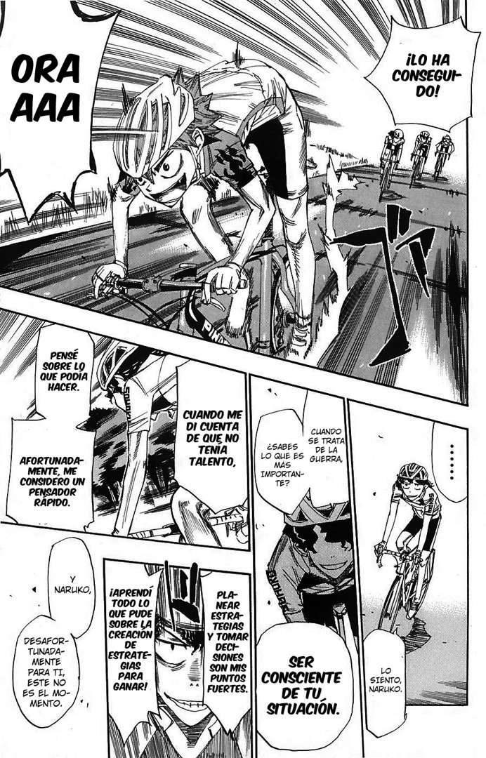 Yowamushi Pedal Capitulo 50: Estrategia página 17