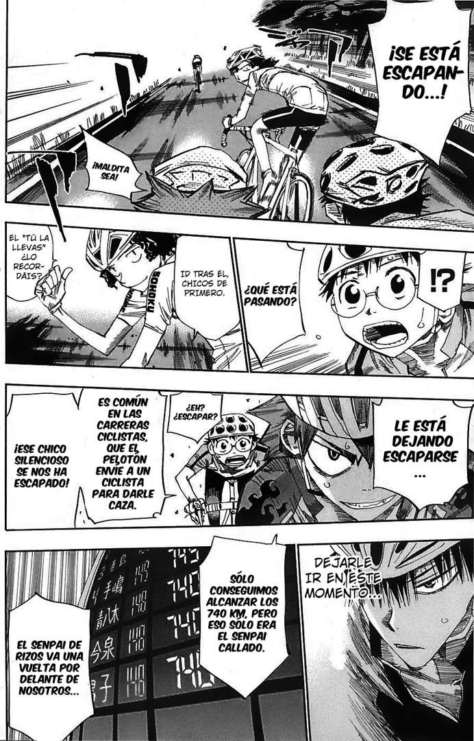 Yowamushi Pedal Capitulo 50: Estrategia página 4