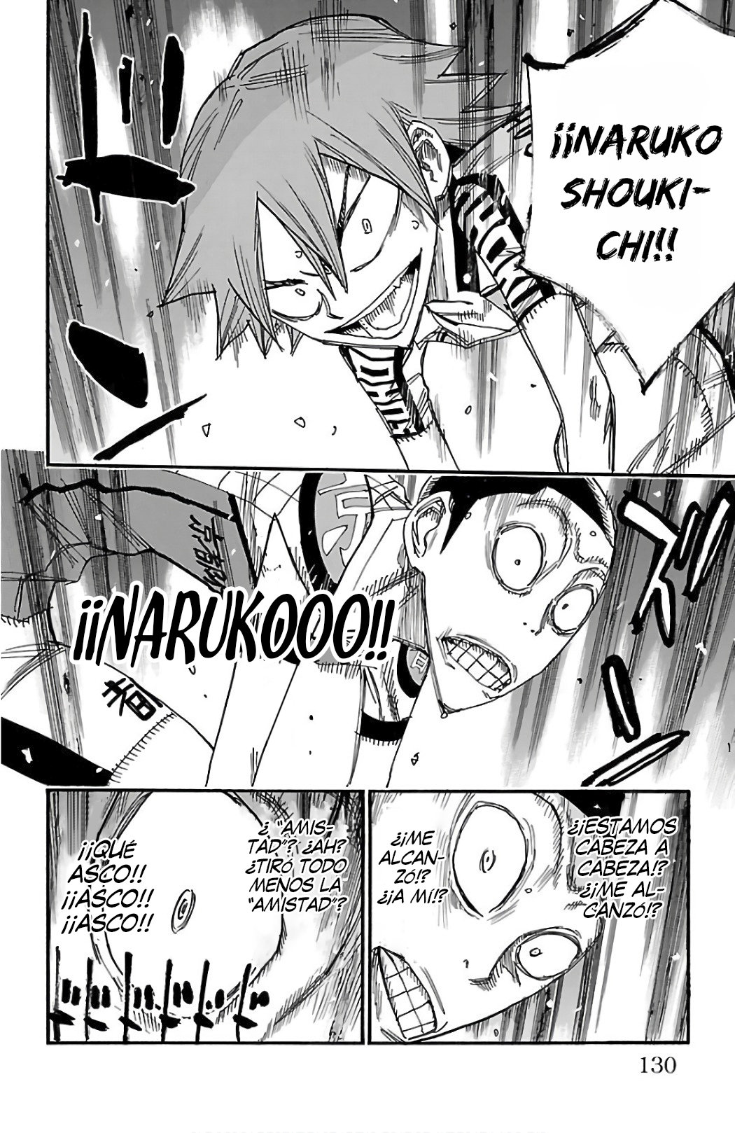 Yowamushi Pedal Capitulo 500: Naruko Shoukichi página 4