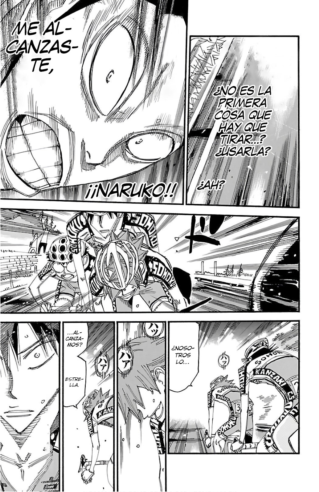 Yowamushi Pedal Capitulo 500: Naruko Shoukichi página 5