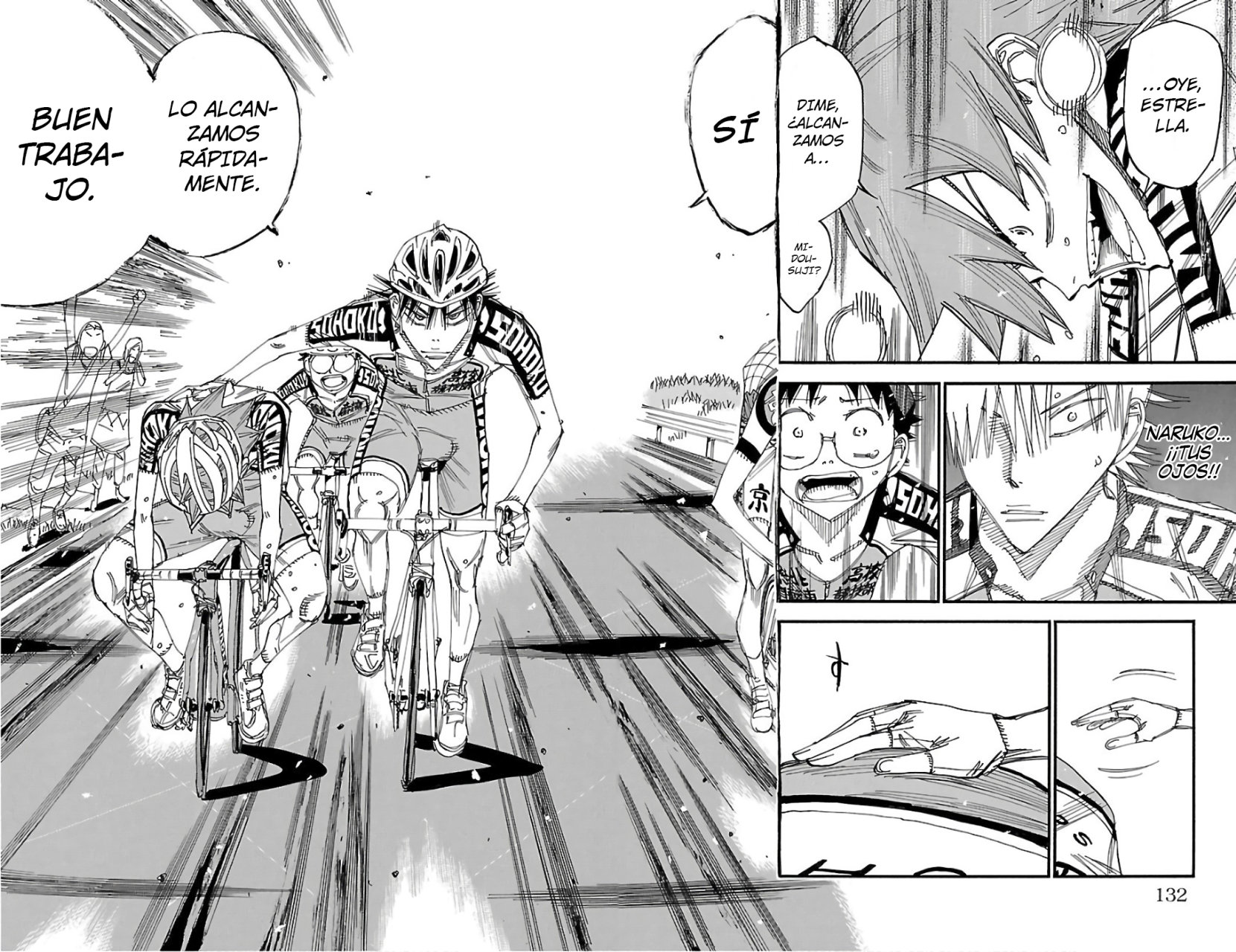 Yowamushi Pedal Capitulo 500: Naruko Shoukichi página 6