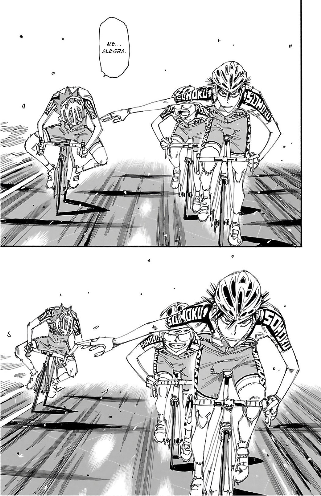 Yowamushi Pedal Capitulo 500: Naruko Shoukichi página 8