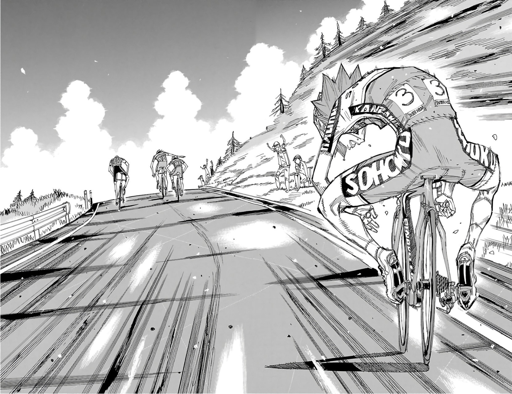 Yowamushi Pedal Capitulo 500: Naruko Shoukichi página 9