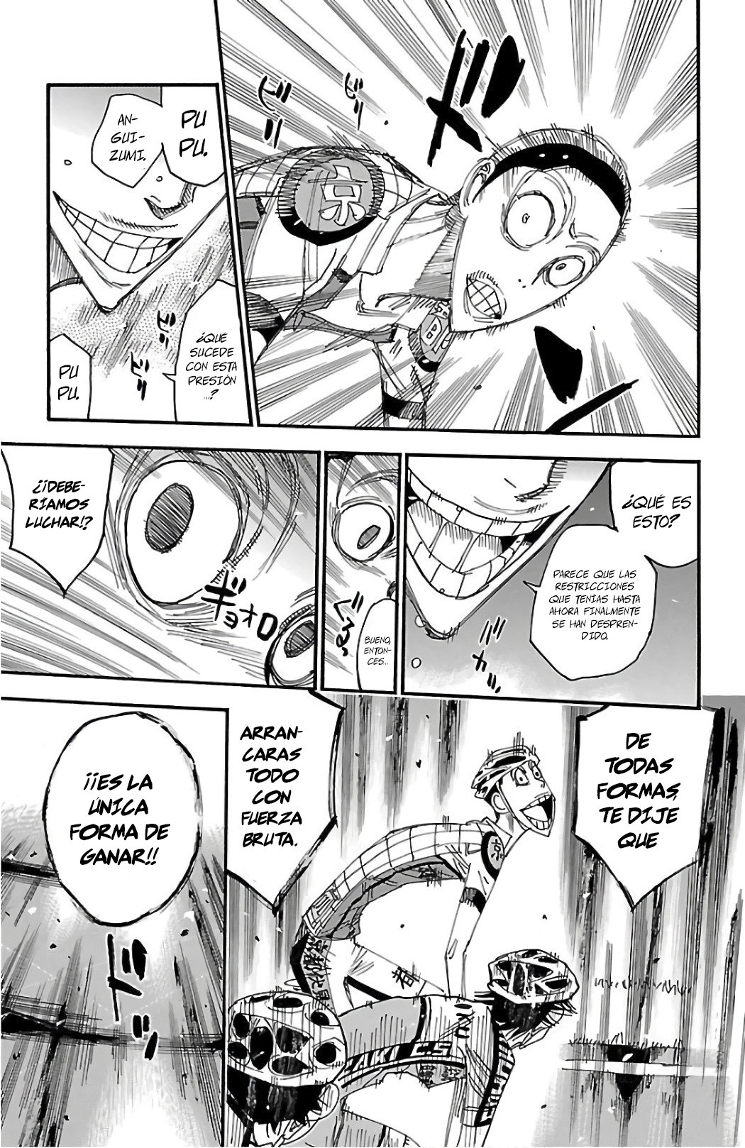 Yowamushi Pedal Capitulo 501: Aquellos que apuntan a la meta página 10