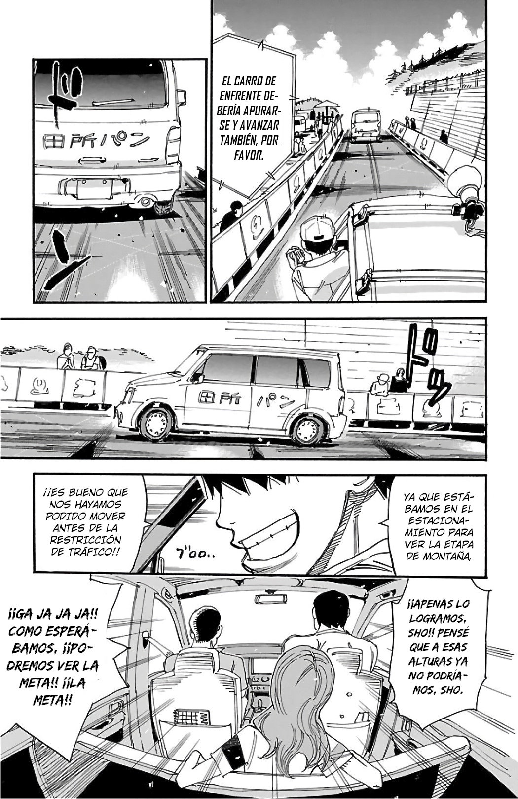 Yowamushi Pedal Capitulo 501: Aquellos que apuntan a la meta página 12
