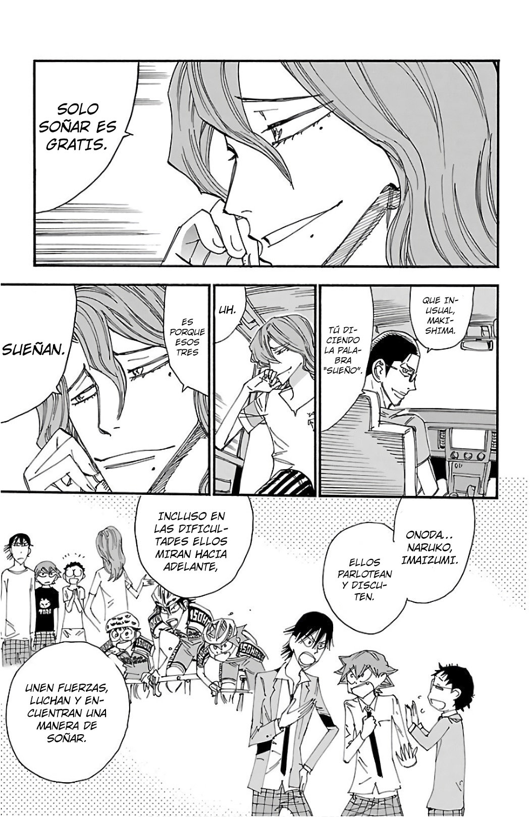 Yowamushi Pedal Capitulo 501: Aquellos que apuntan a la meta página 14