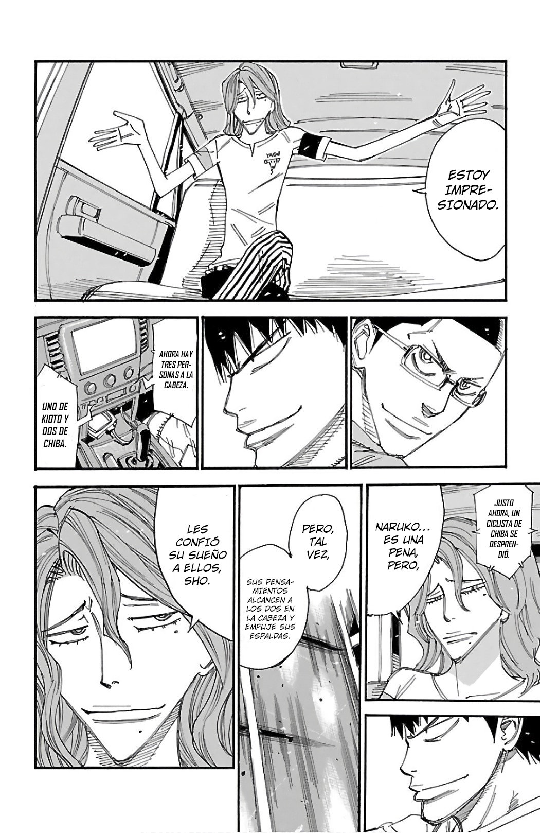Yowamushi Pedal Capitulo 501: Aquellos que apuntan a la meta página 16