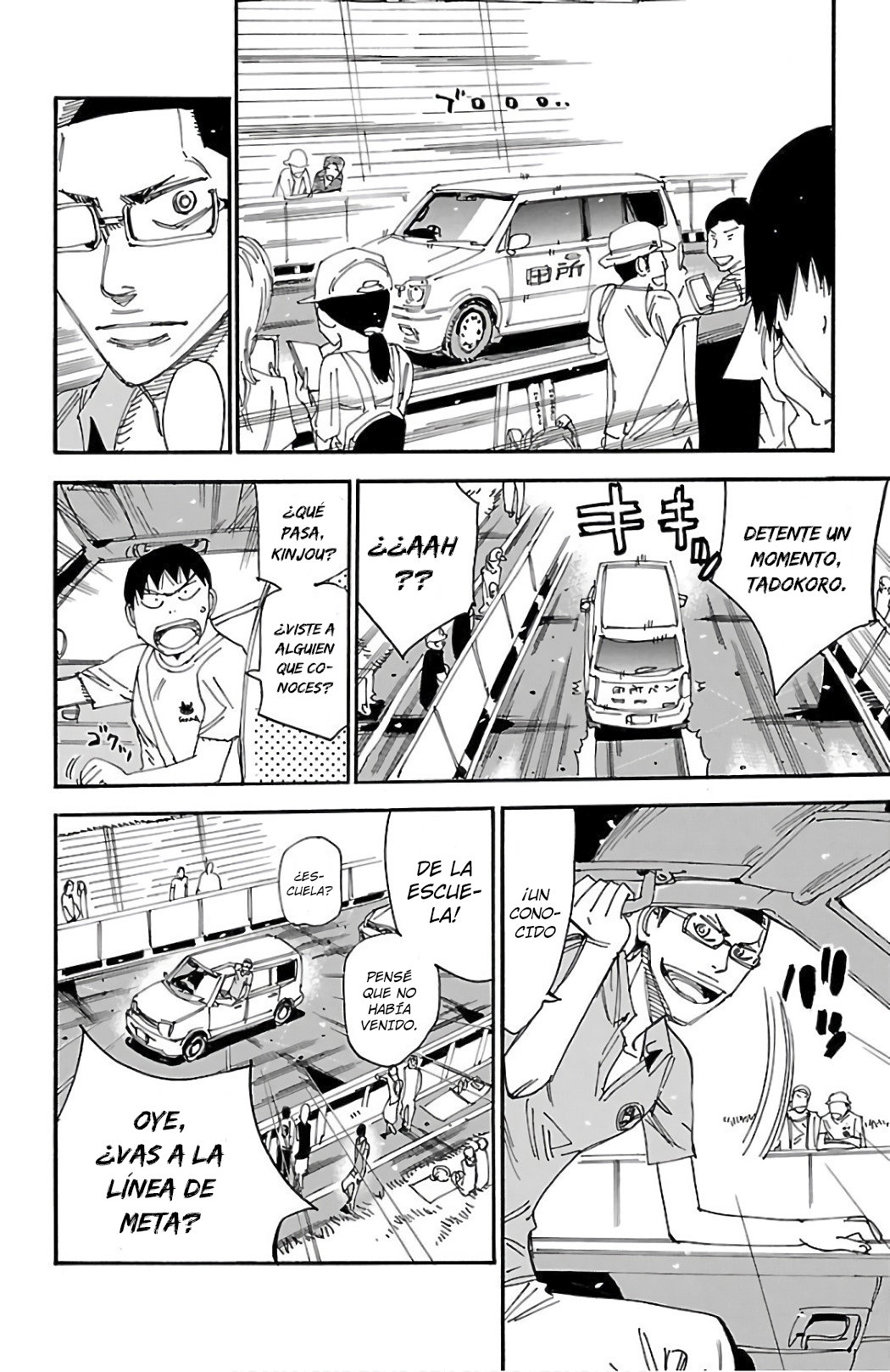Yowamushi Pedal Capitulo 501: Aquellos que apuntan a la meta página 18