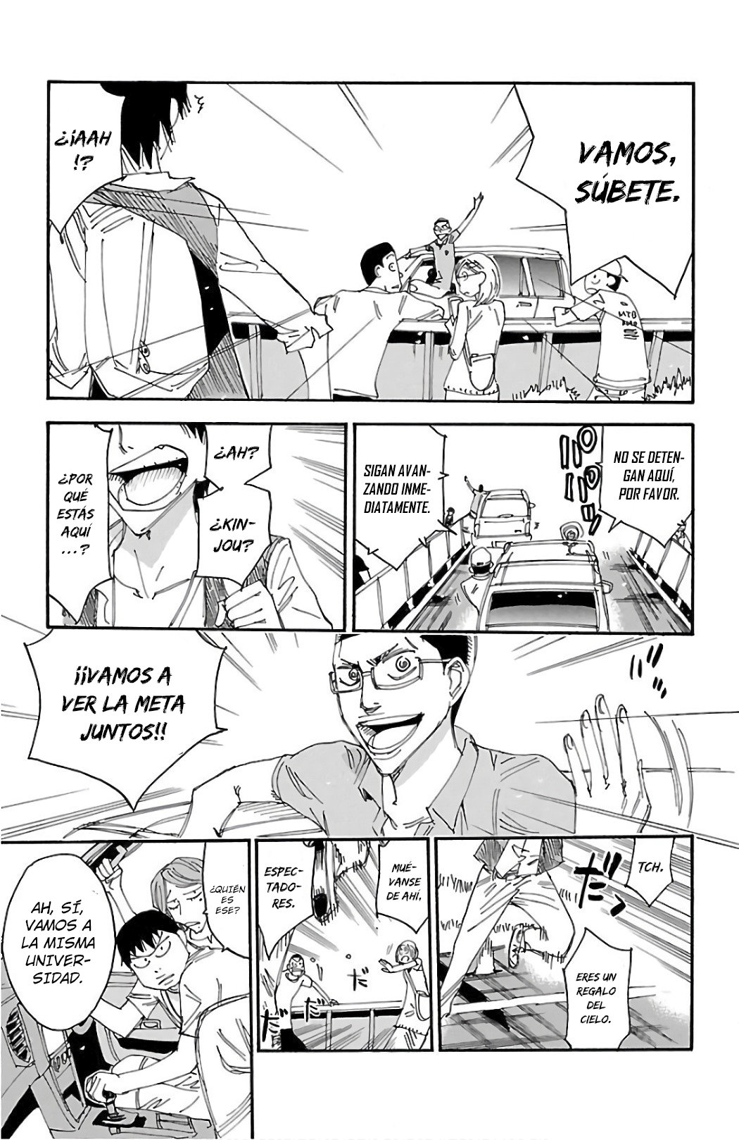 Yowamushi Pedal Capitulo 501: Aquellos que apuntan a la meta página 19