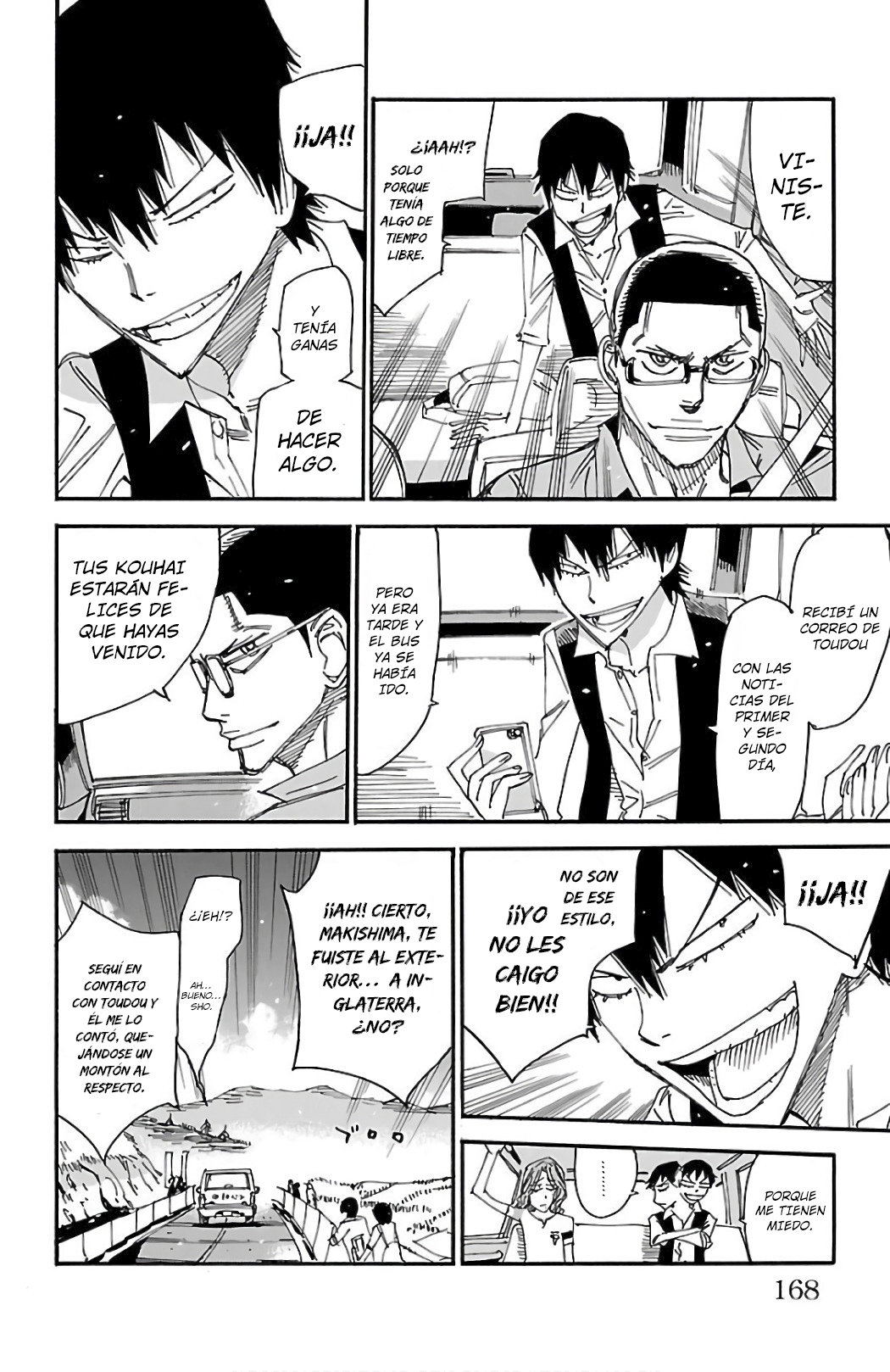 Yowamushi Pedal Capitulo 501: Aquellos que apuntan a la meta página 21