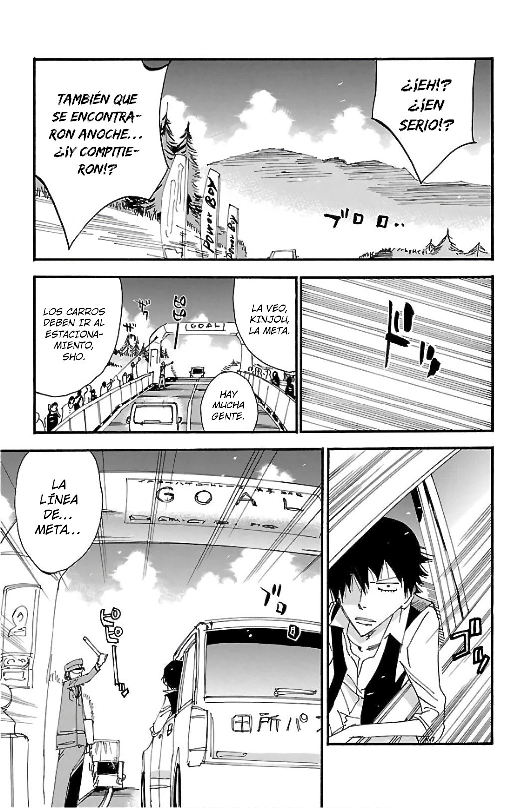 Yowamushi Pedal Capitulo 501: Aquellos que apuntan a la meta página 22