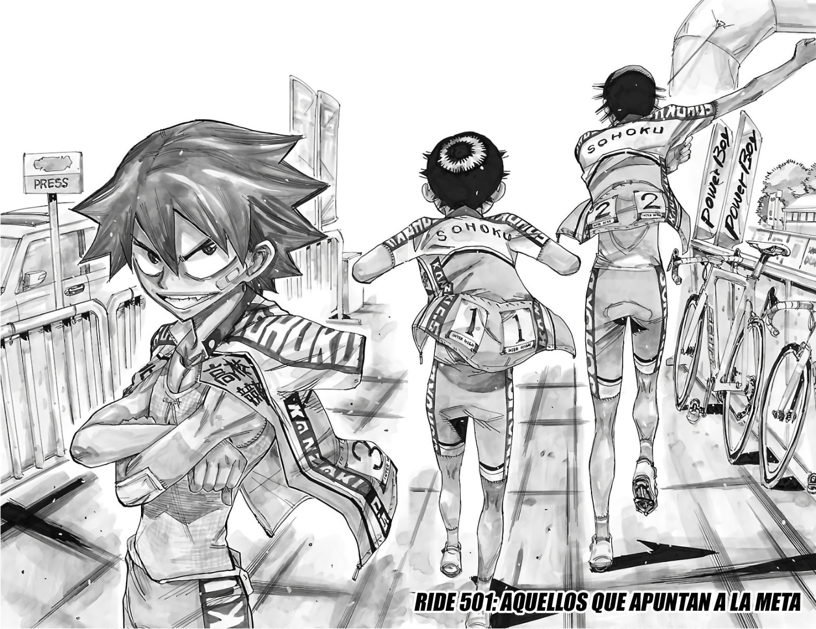 Yowamushi Pedal Capitulo 501: Aquellos que apuntan a la meta página 5