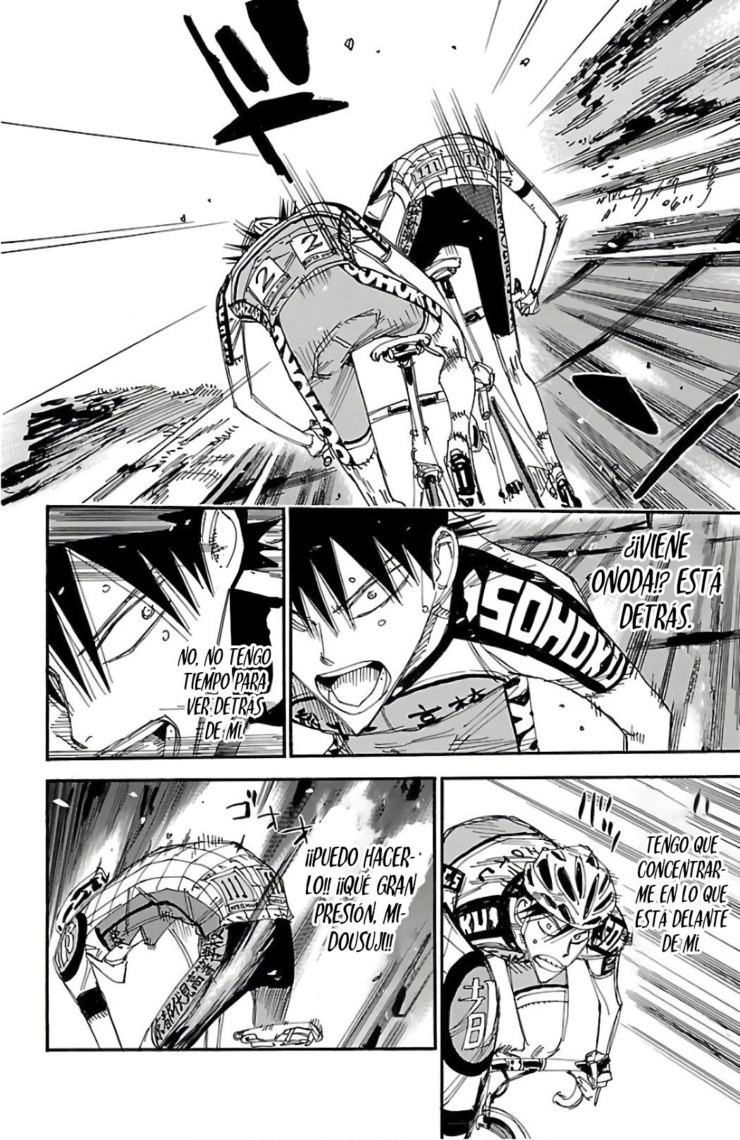 Yowamushi Pedal Capitulo 502: Midousuji contra Imaizumi página 10