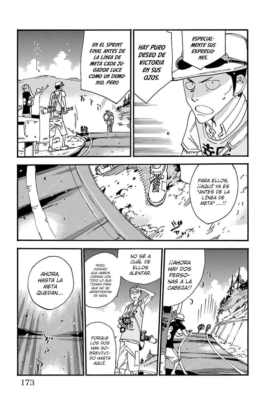 Yowamushi Pedal Capitulo 502: Midousuji contra Imaizumi página 4