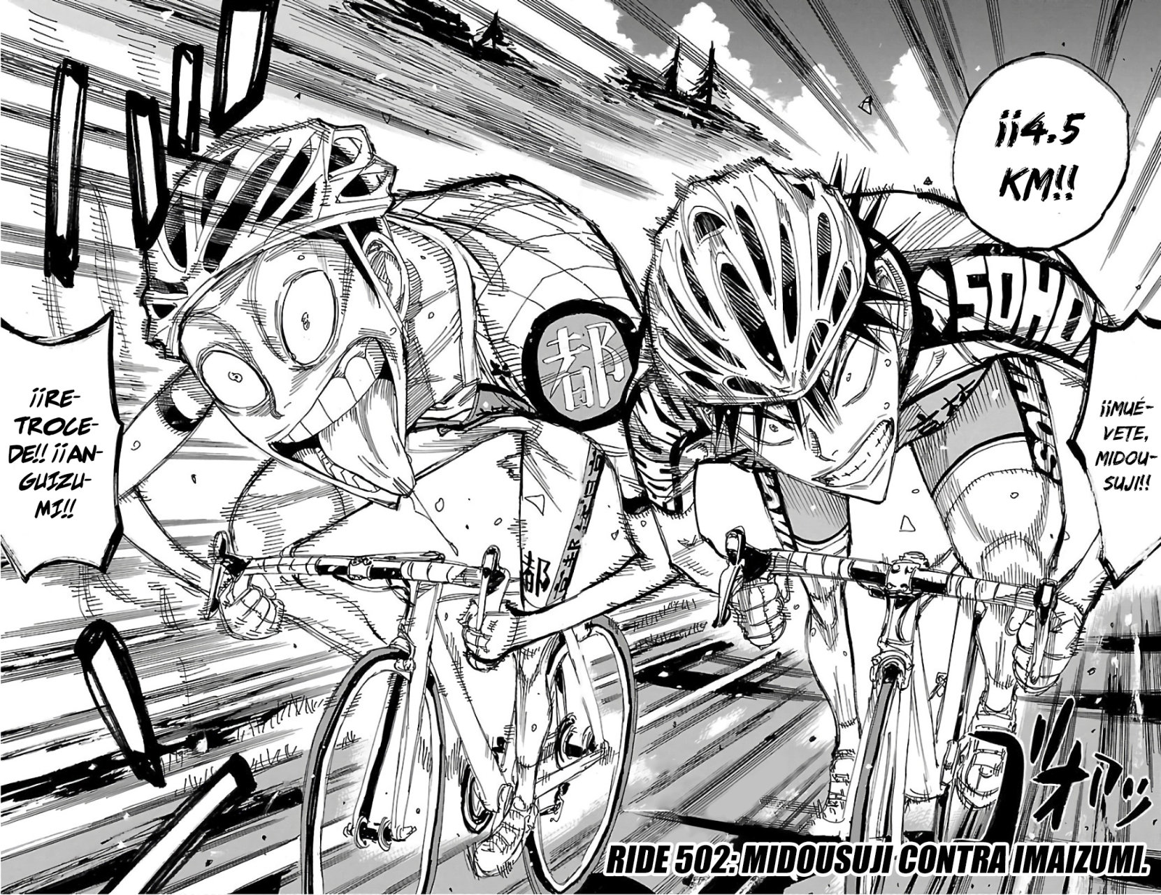 Yowamushi Pedal Capitulo 502: Midousuji contra Imaizumi página 5