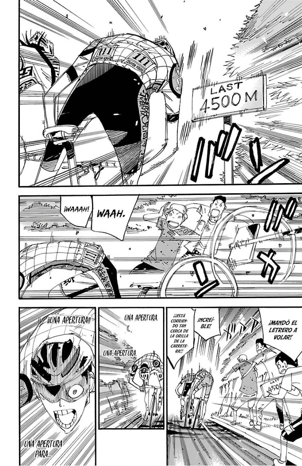 Yowamushi Pedal Capitulo 502: Midousuji contra Imaizumi página 6