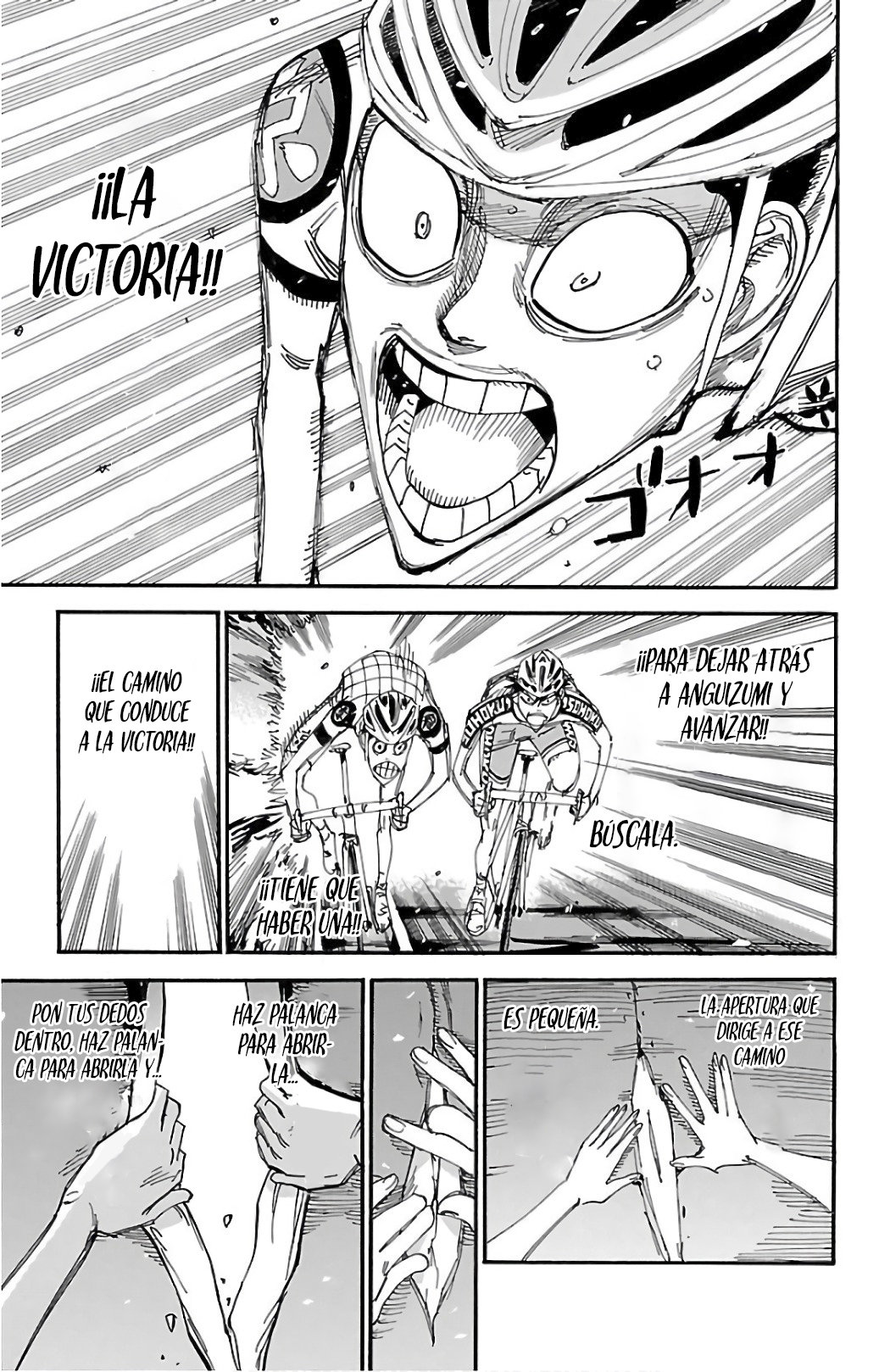 Yowamushi Pedal Capitulo 502: Midousuji contra Imaizumi página 7