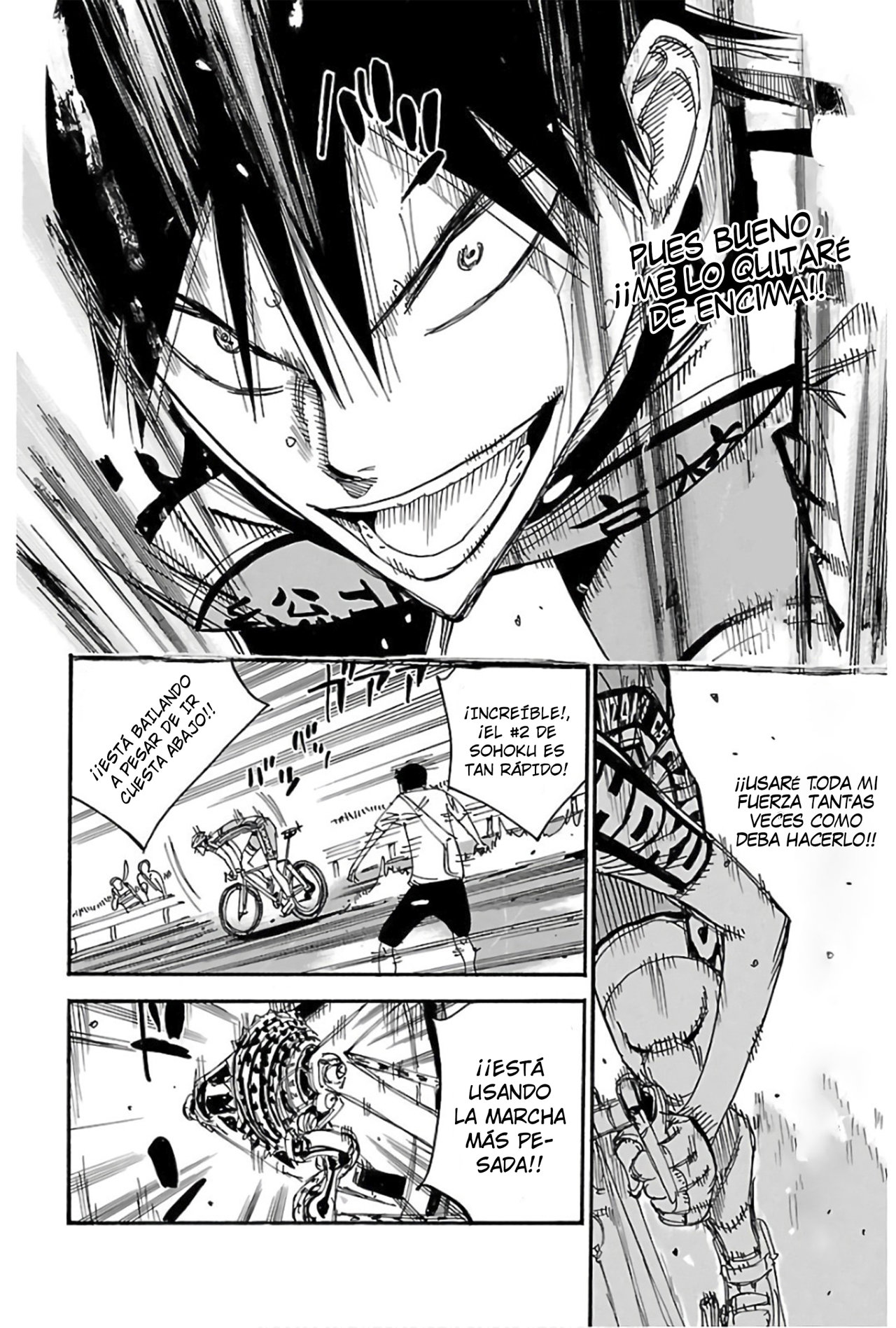 Yowamushi Pedal Capitulo 503: Creciendo página 10