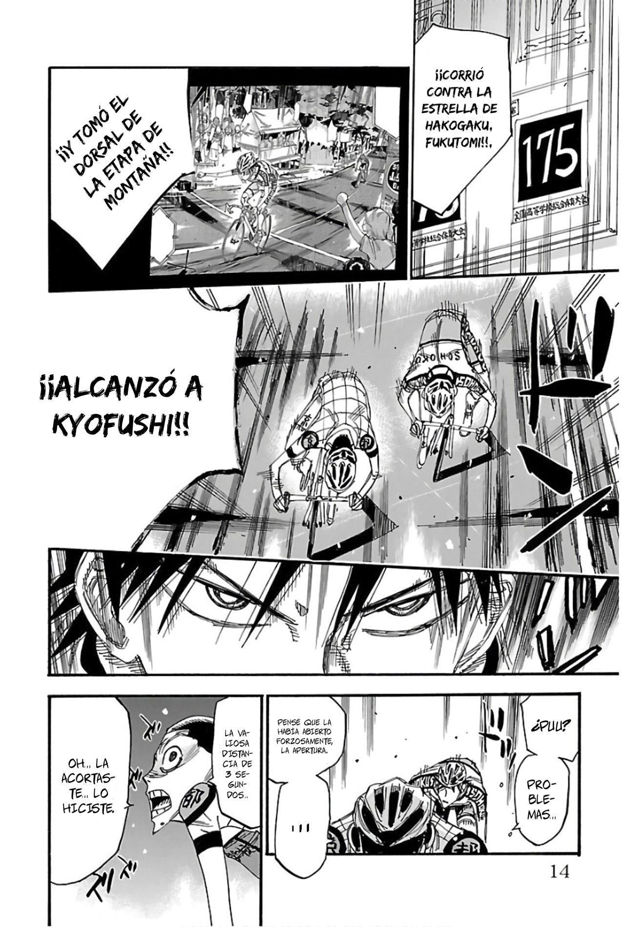 Yowamushi Pedal Capitulo 503: Creciendo página 13