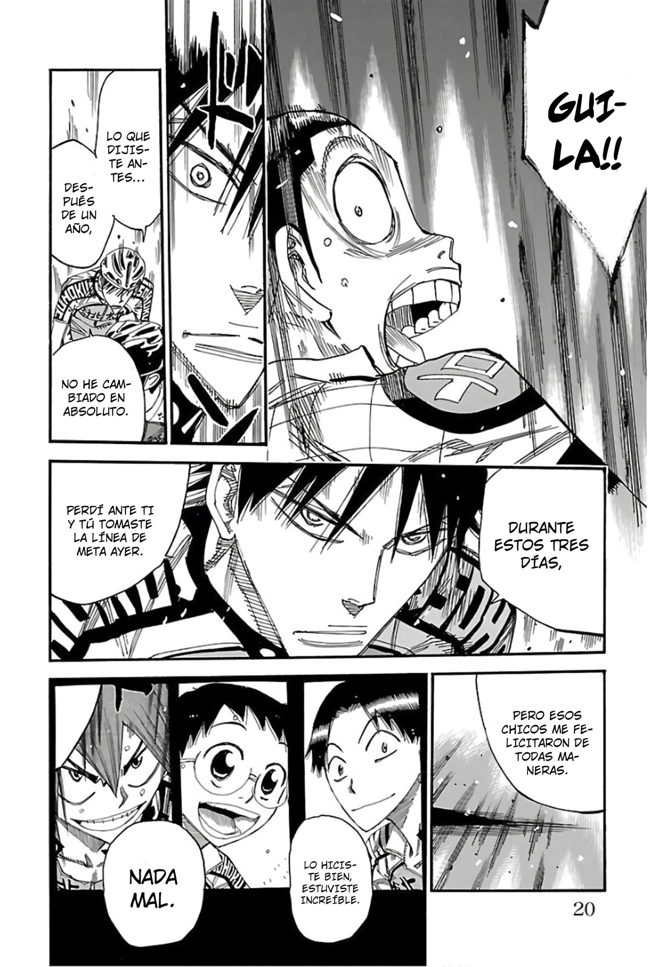 Yowamushi Pedal Capitulo 503: Creciendo página 18