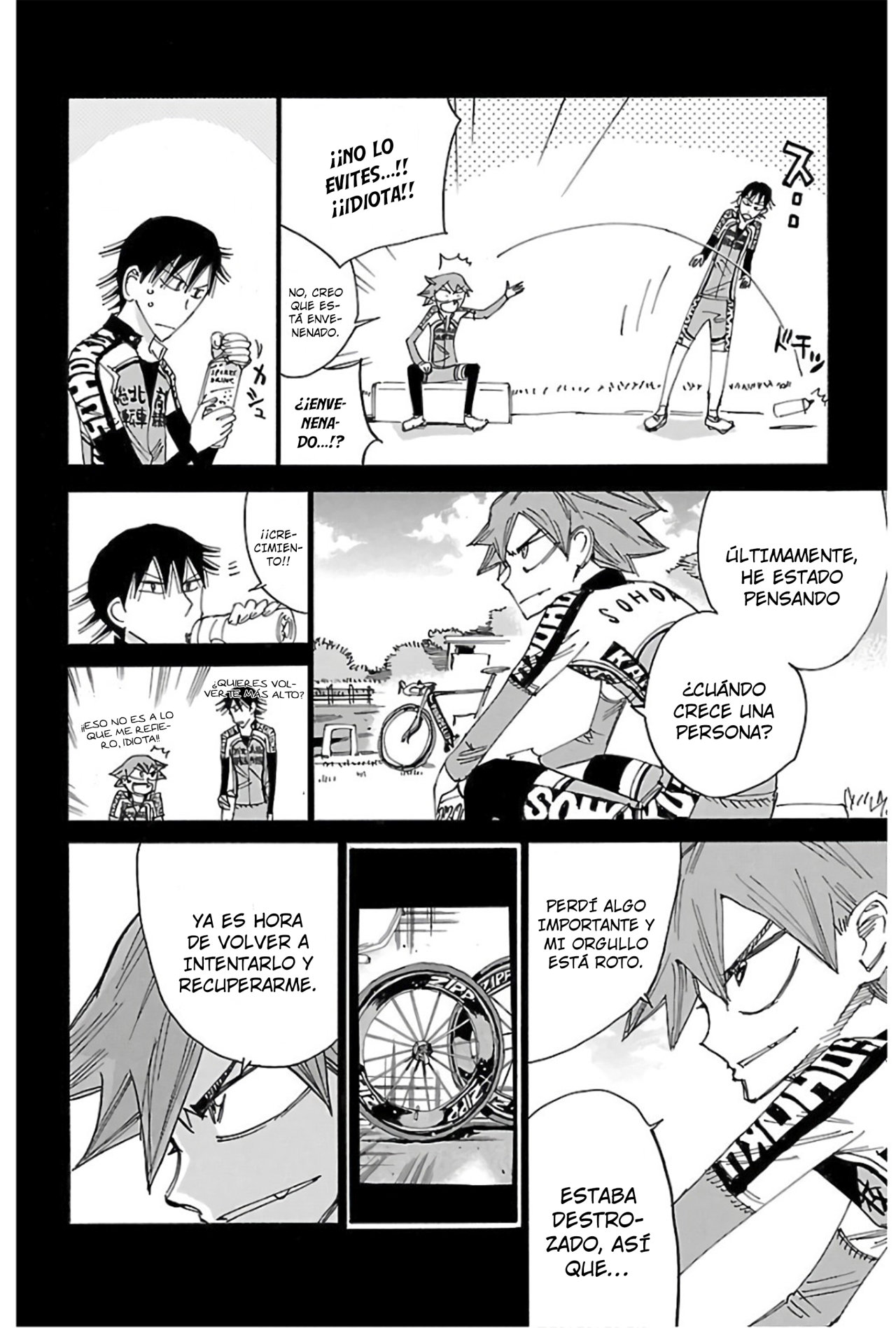 Yowamushi Pedal Capitulo 503: Creciendo página 20