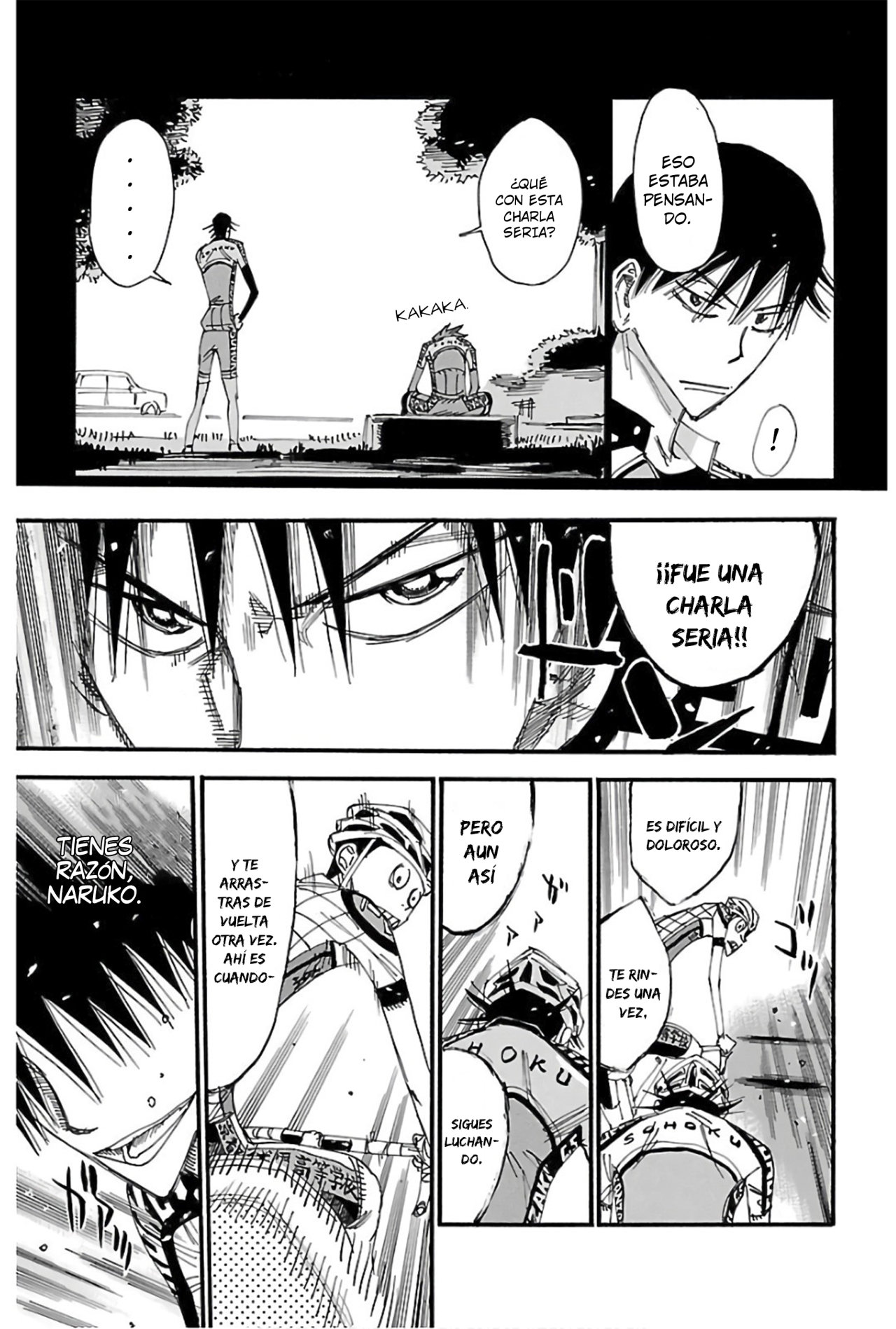 Yowamushi Pedal Capitulo 503: Creciendo página 21