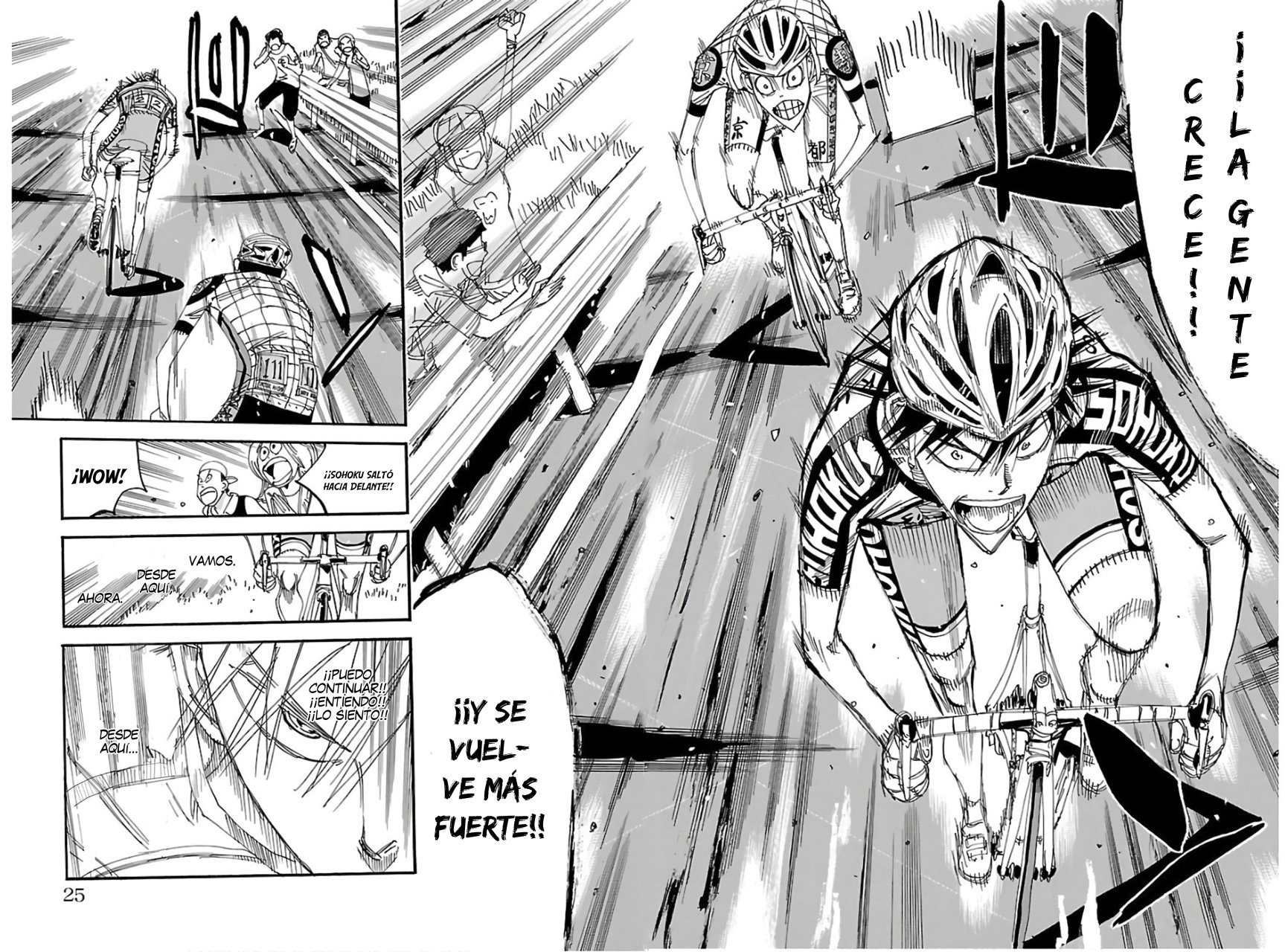 Yowamushi Pedal Capitulo 503: Creciendo página 22