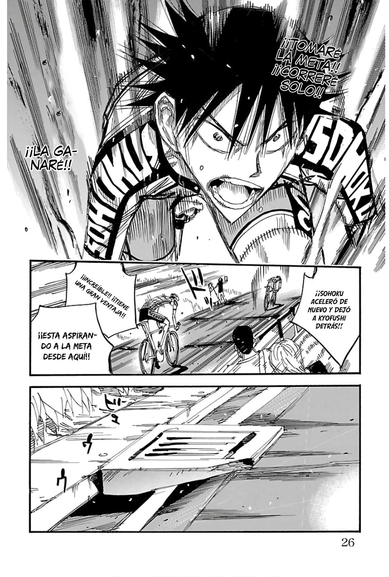 Yowamushi Pedal Capitulo 503: Creciendo página 23