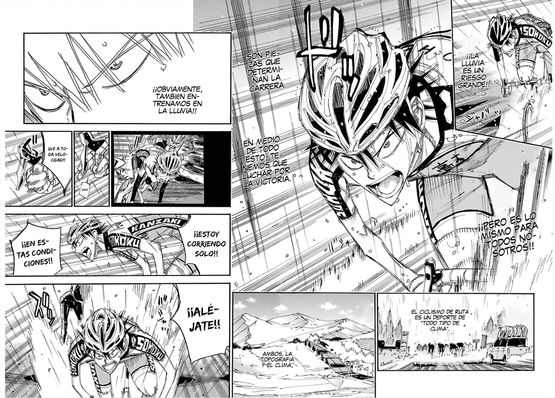 Yowamushi Pedal Capitulo 504: El viento cambia página 11