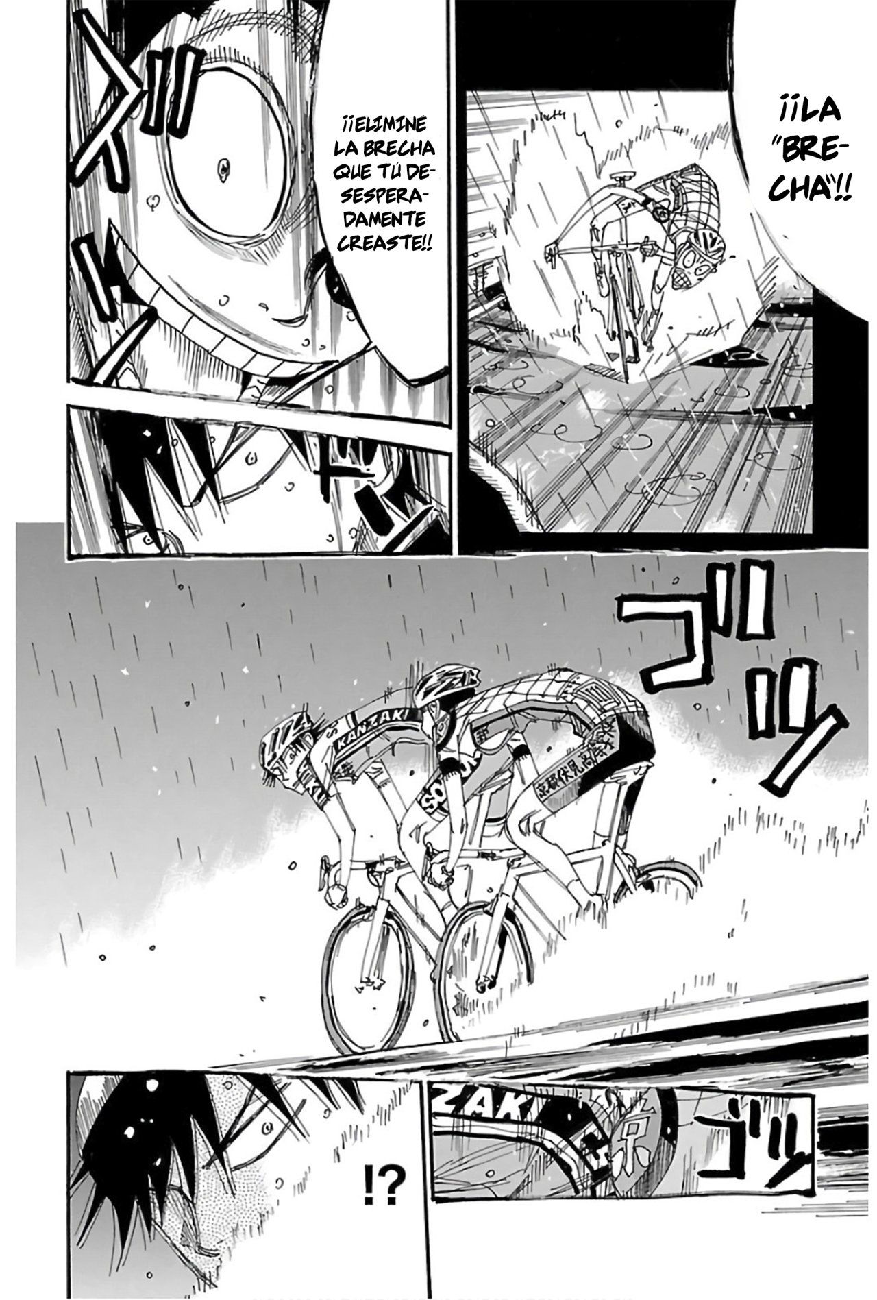 Yowamushi Pedal Capitulo 504: El viento cambia página 14