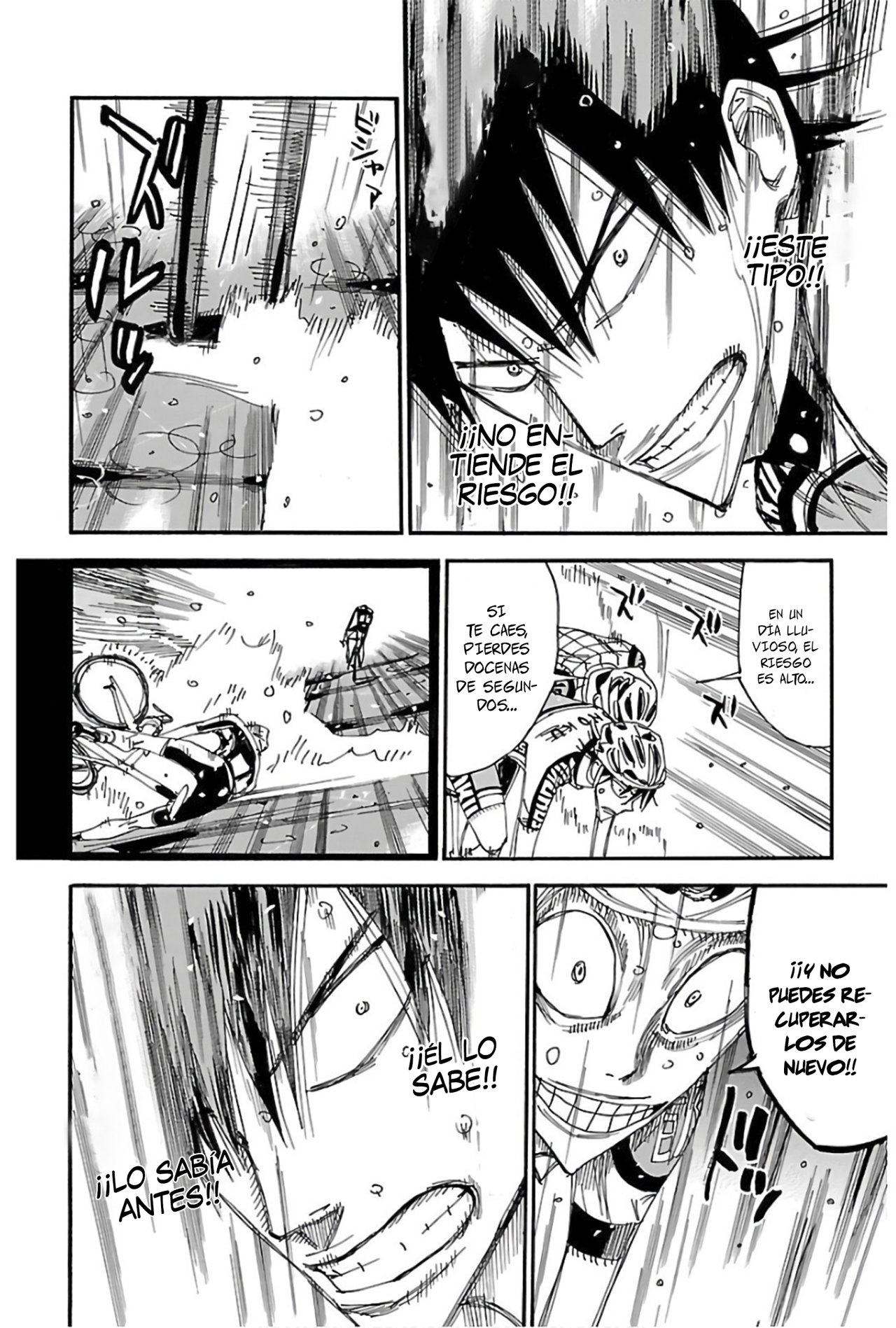 Yowamushi Pedal Capitulo 504: El viento cambia página 16