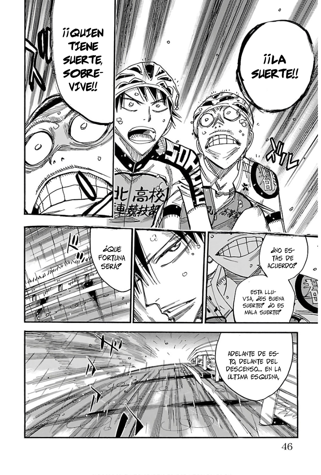 Yowamushi Pedal Capitulo 504: El viento cambia página 18