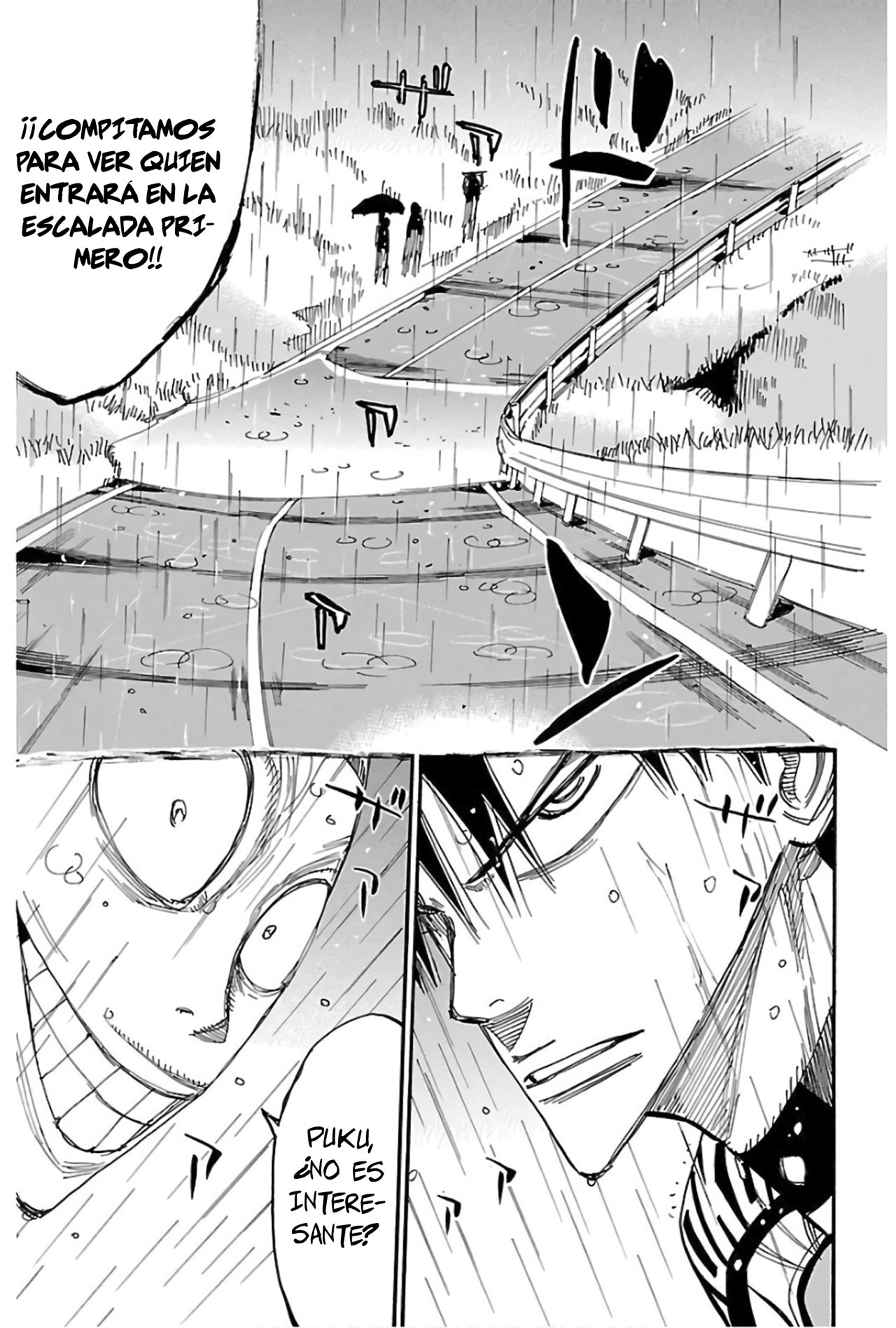 Yowamushi Pedal Capitulo 504: El viento cambia página 19